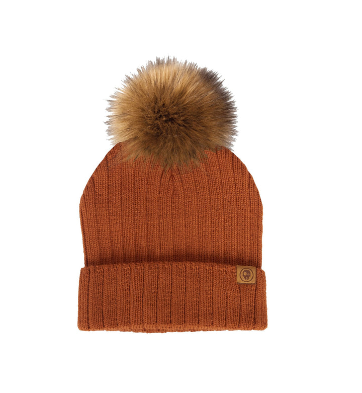 Headster - Faux-Fur Pom Pom Toque - Pitter Patter Boutique