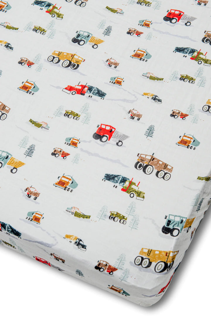 Loulou Lollipop - Muslin Fitted Crib Sheets - Pitter Patter Boutique