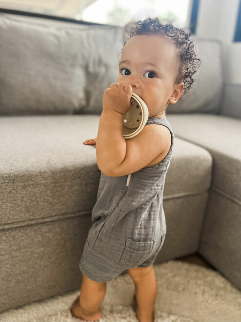 L'oved Baby - Moonstone Muslin Overalls