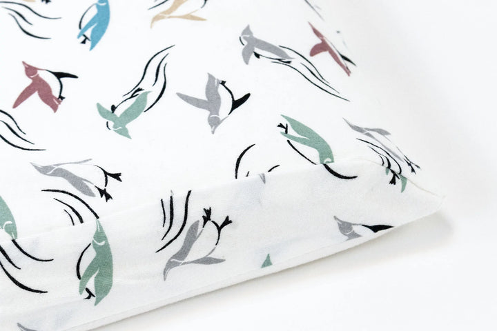 Organic Cotton Toddler Pillow with Pillowcase (Medium) - Pitter Patter Boutique