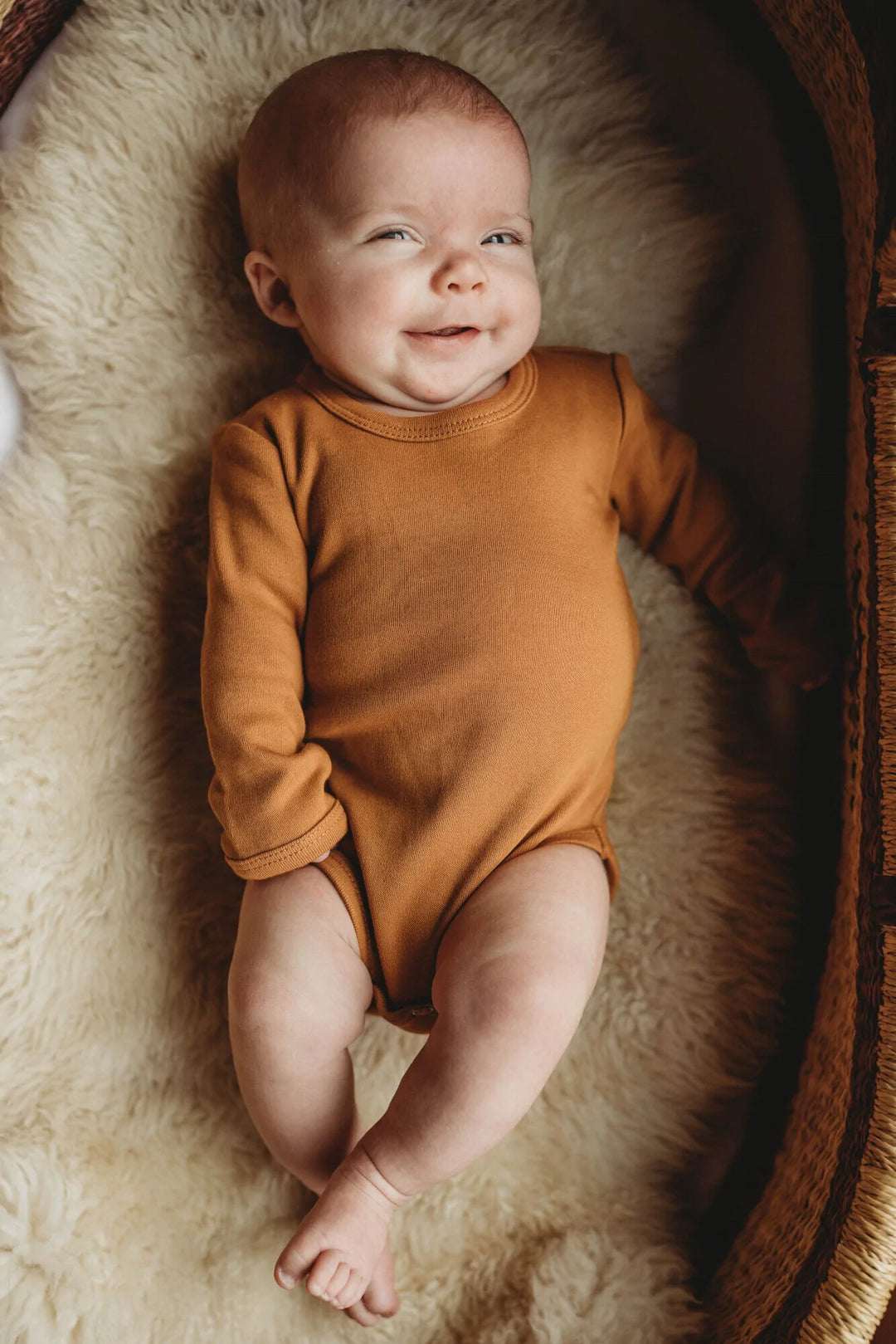 Organic Long Sleeve Bodysuit - Pitter Patter Boutique