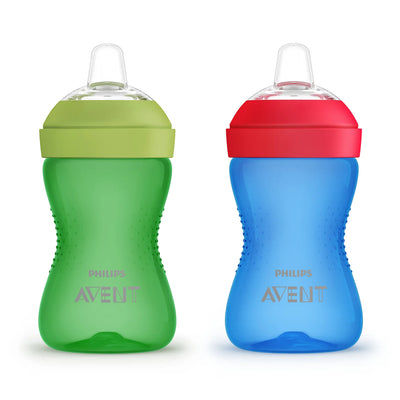 Philips Avent - My Grippy Sippy 2 Pack Spout Cup (10z) - Pitter Patter Boutique