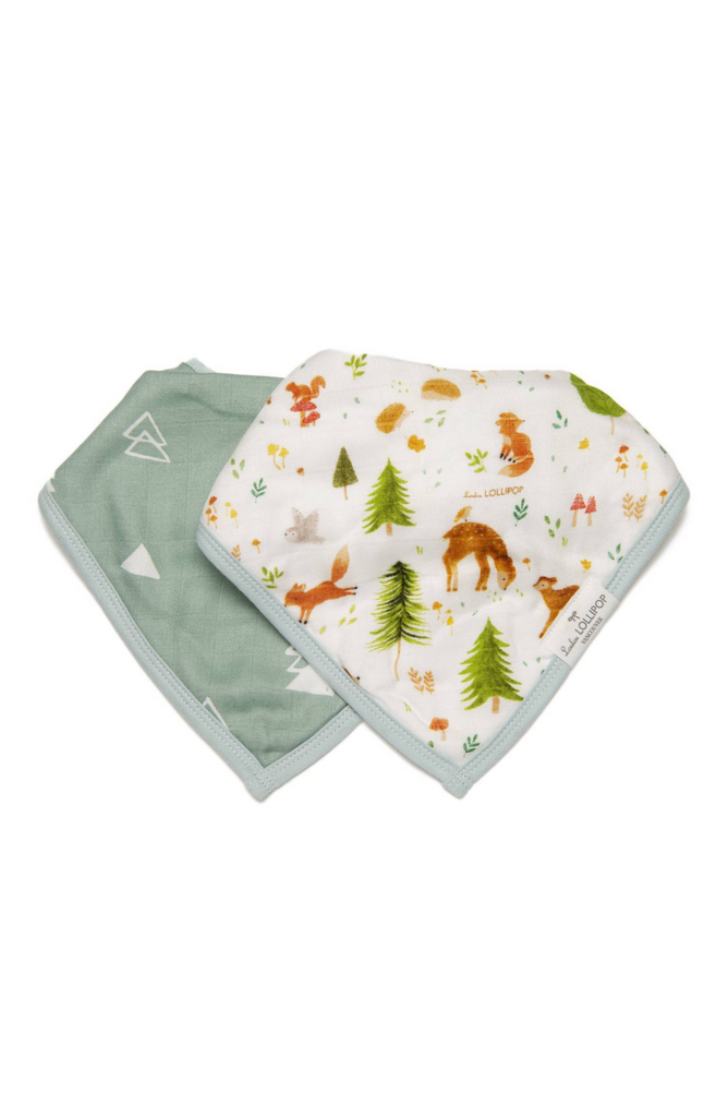 Loulou Lollipop - Bandana Bib Set - Pitter Patter Boutique