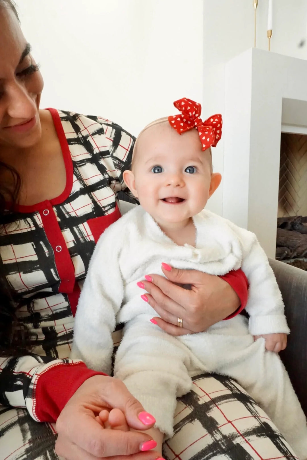 L'oved Baby - Holiday Women's 2 piece Lounge Set with Cap Organic Cotton - Pitter Patter Boutique