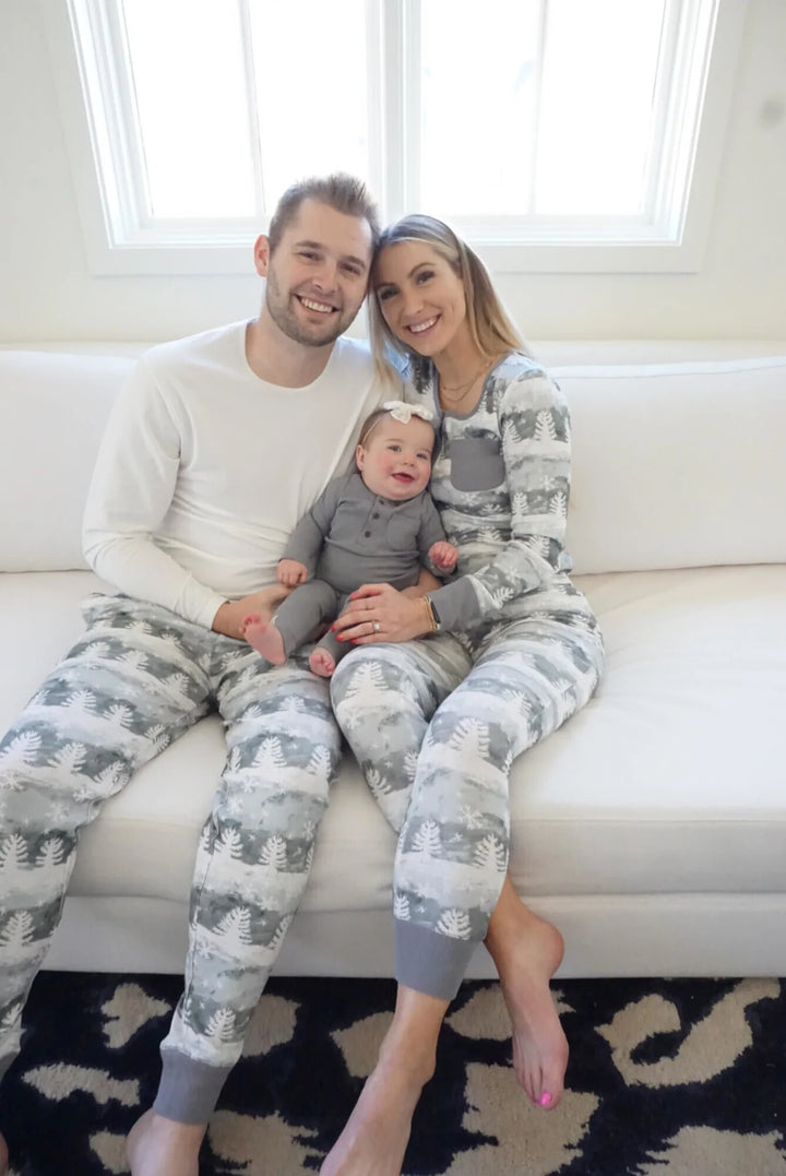 L'oved Baby - Holiday Women's 2 piece Lounge Set with Cap Organic Cotton - Pitter Patter Boutique