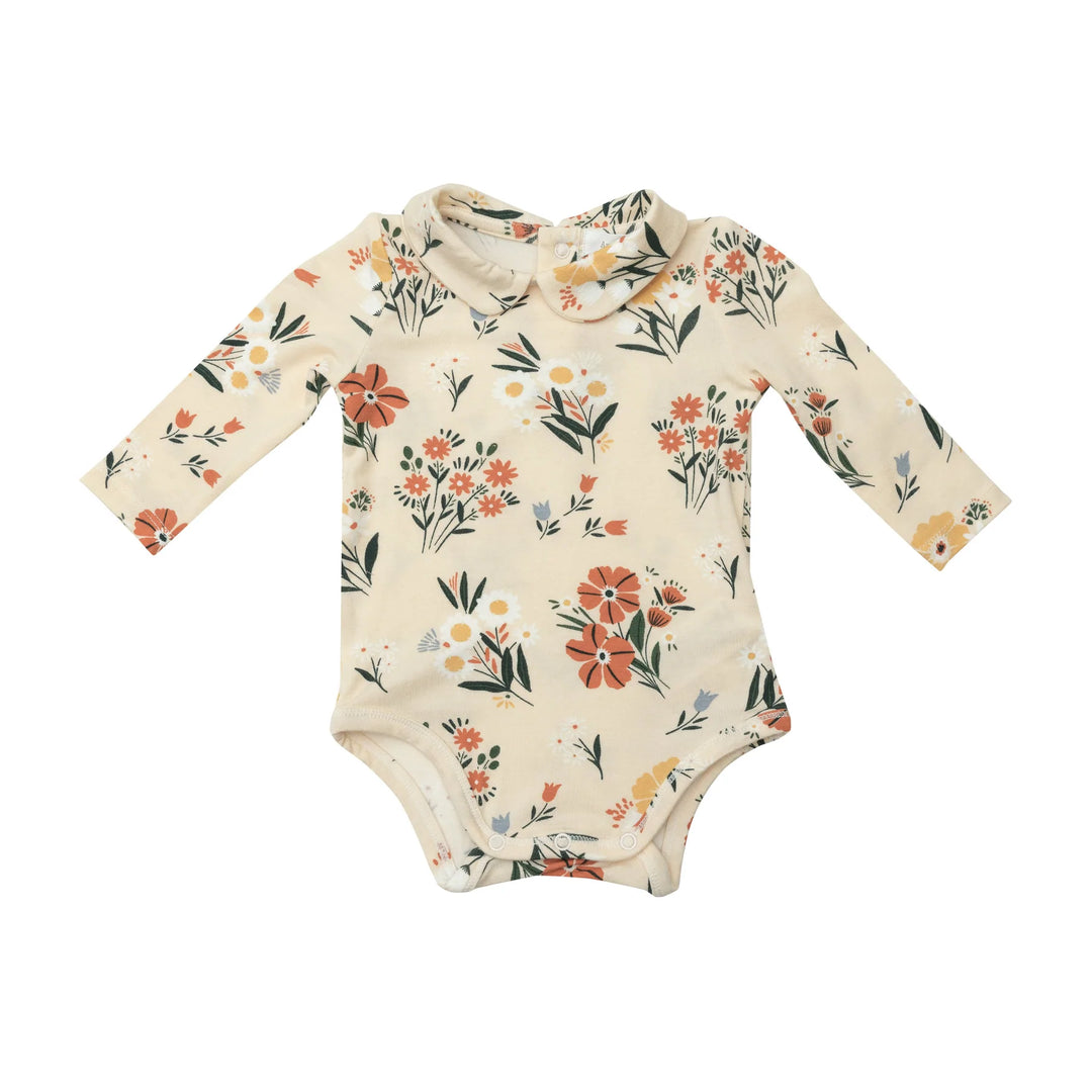 Angel Dear - Bamboo Peter Pan Collar Bodysuit - Pitter Patter Boutique