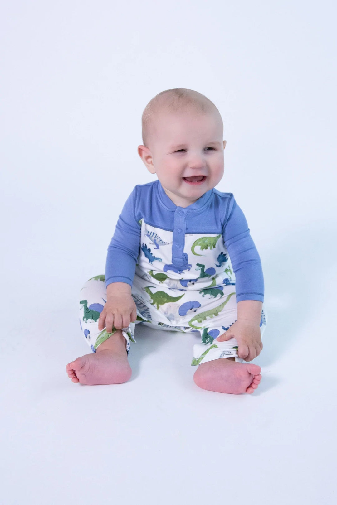Angel Dear Baby Romper with Pockets - Pitter Patter Boutique