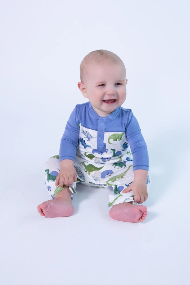 Angel Dear Baby Romper with Pockets - Pitter Patter Boutique
