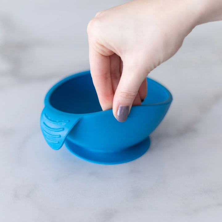 Bumkins - Silicone First Feeding Set with Lid & Spoon - Pitter Patter Boutique