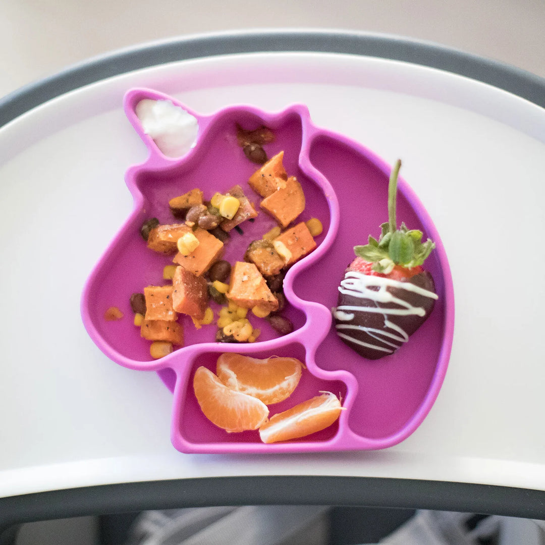 Bumkins - Silicone Animal Grip Dish - Pitter Patter Boutique