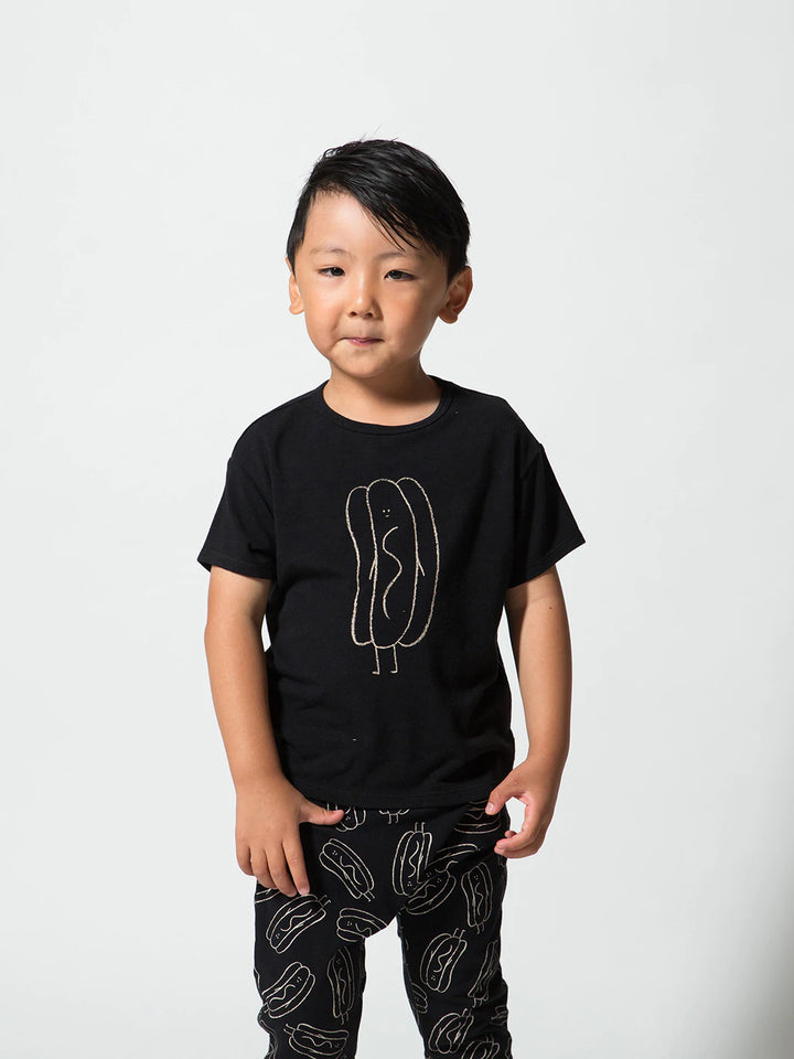 Greige - The Bamboo Printed Tee - Pitter Patter Boutique