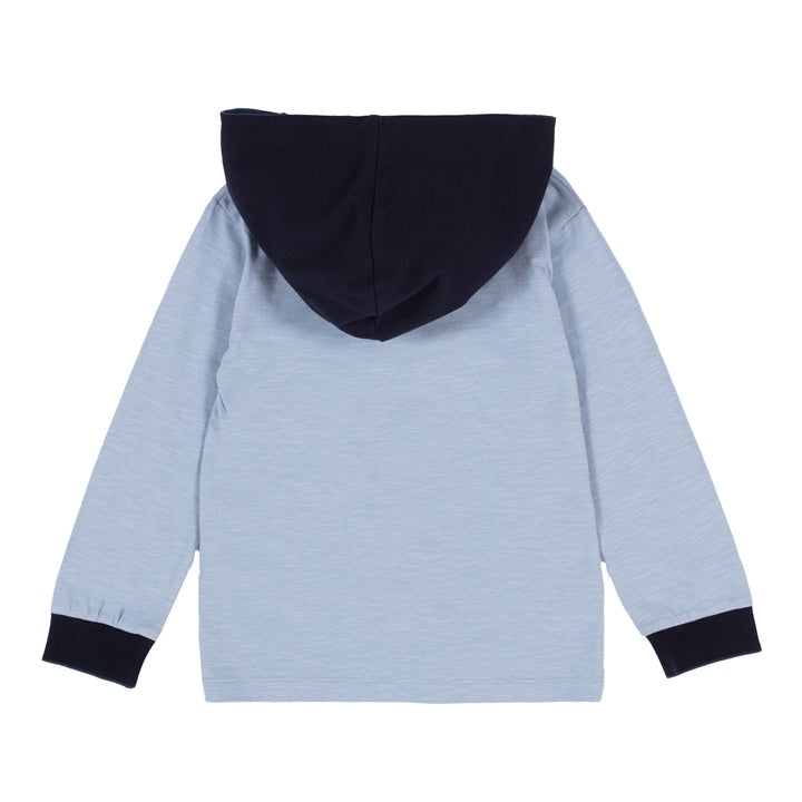 Hooded Long Sleeve T-Shirt - Pitter Patter Boutique