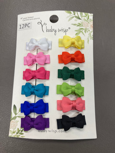 Baby Wisp - 12 pack Collectors Snap Clips - Pitter Patter Boutique