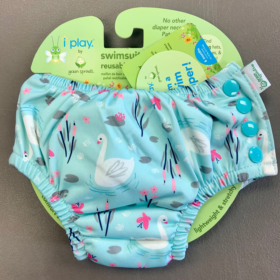 iPlay - Snap Reusable Absorbent Swim Diaper - Pitter Patter Boutique