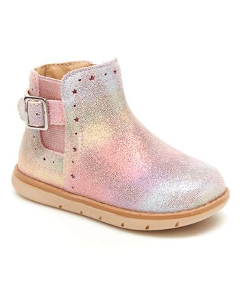 Pastel Anges Leather Boot - Size Toddler 5M - Pitter Patter Boutique