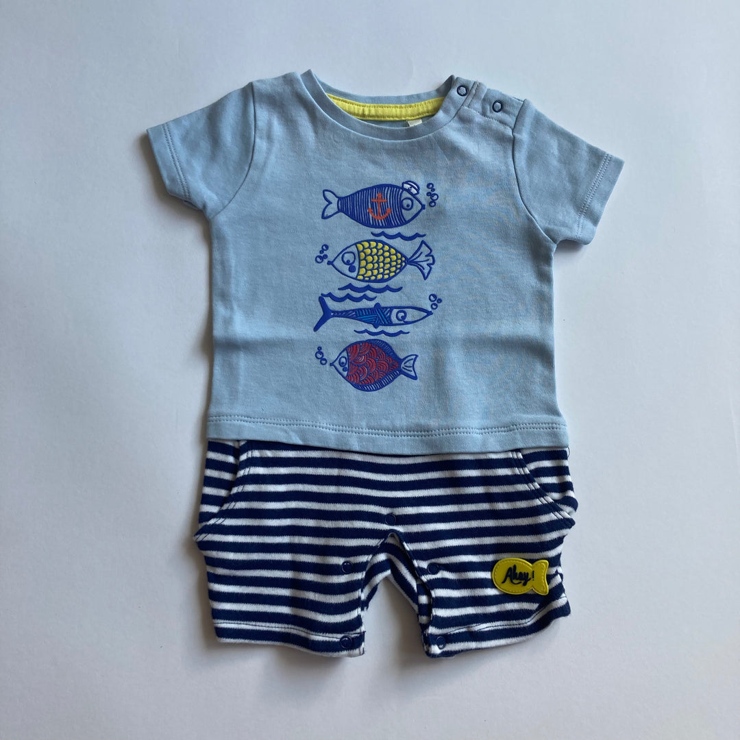 Baby Boden Romper - 0-3 Months (62cm) - Pitter Patter Boutique