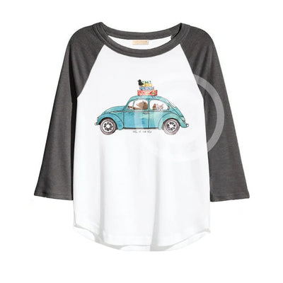 Boogaloo Bubbywear - Henley T-Shirts - Pitter Patter Boutique