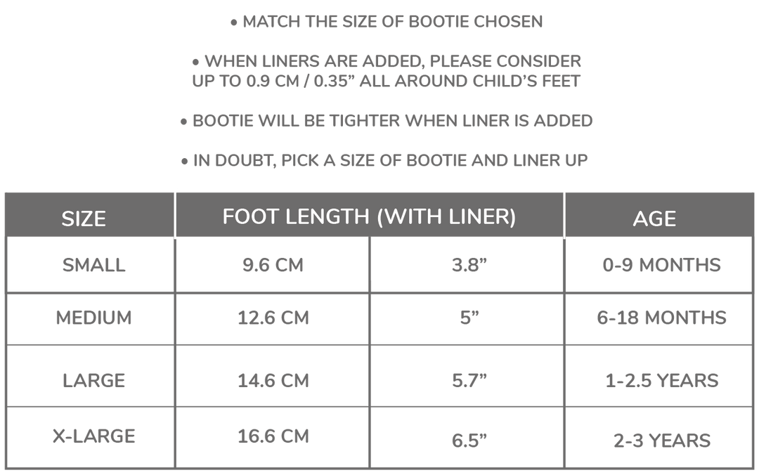 Stonz - Bootie Liners - Pitter Patter Boutique