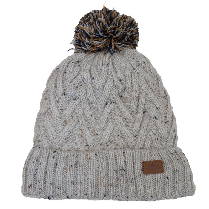 Calikids - Acrylic Knit PomPom Hat - Pitter Patter Boutique