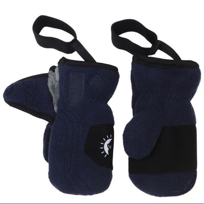 Calikids - Fleece Elastic Wrist Strap Mittens - Pitter Patter Boutique