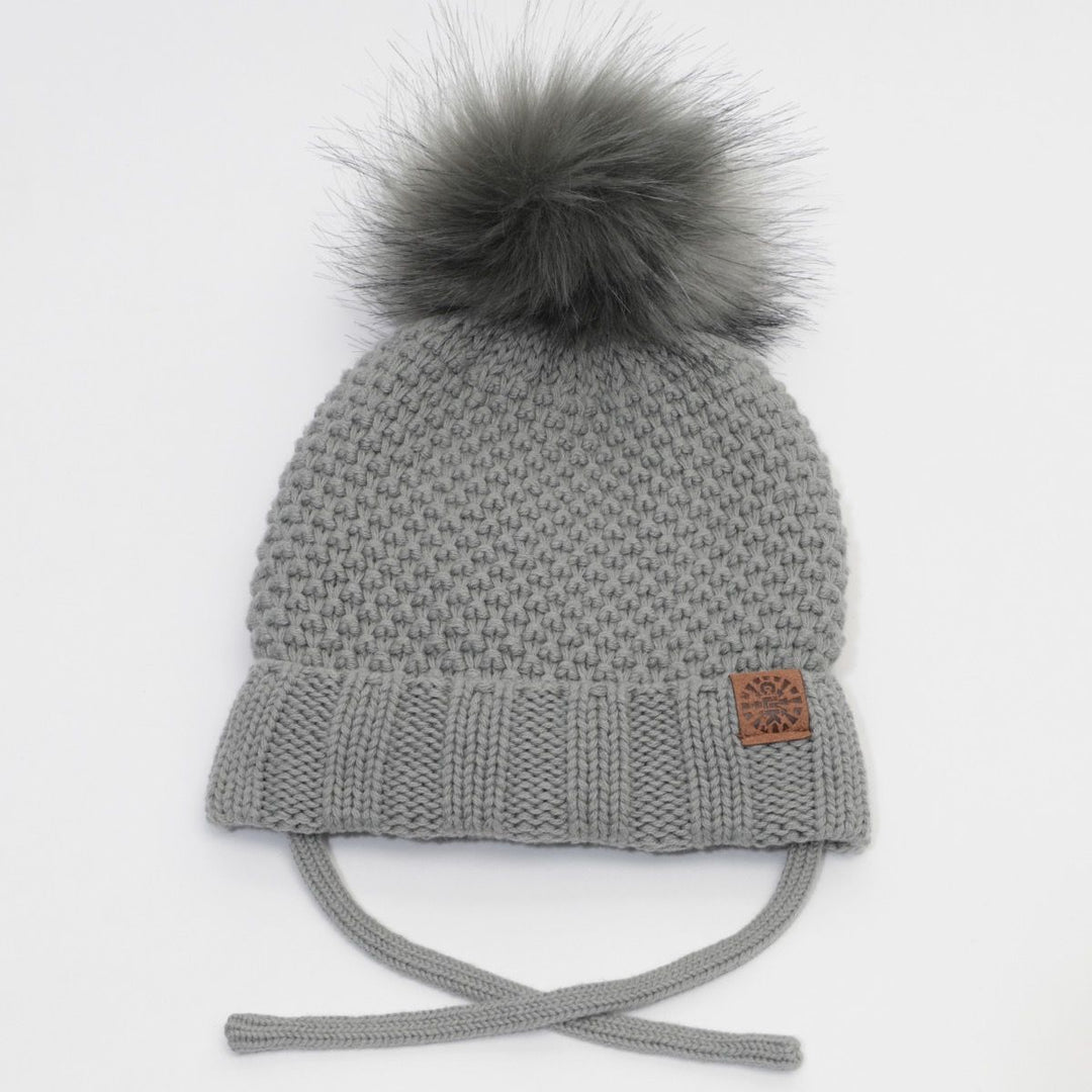 Calikids - Knit Pom Pom Hat - Pitter Patter Boutique