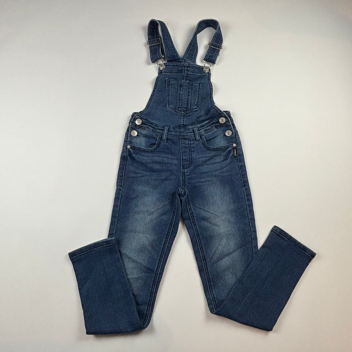 Silver Jean "Nisha" Overalls - Size 10 Youth