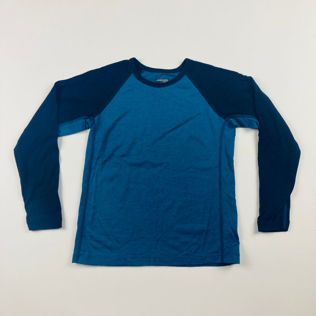 Icebreaker 200 Long Sleeve Merino Top - Size 8 Youth