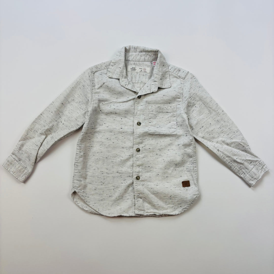 Zara Kids Button Up Shirt - Size 3-4 Years