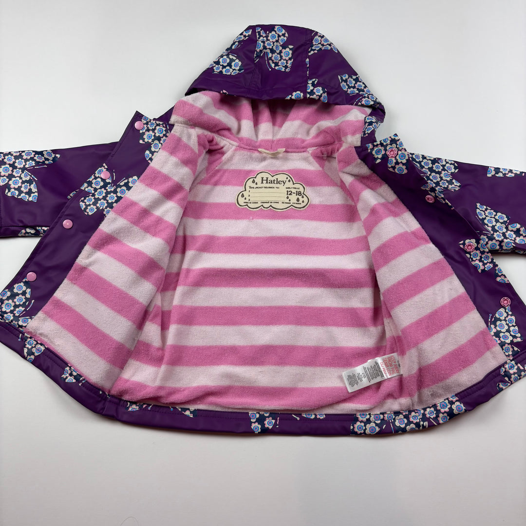 Hatley Lined Rain Jacket - Size 12-18 Months