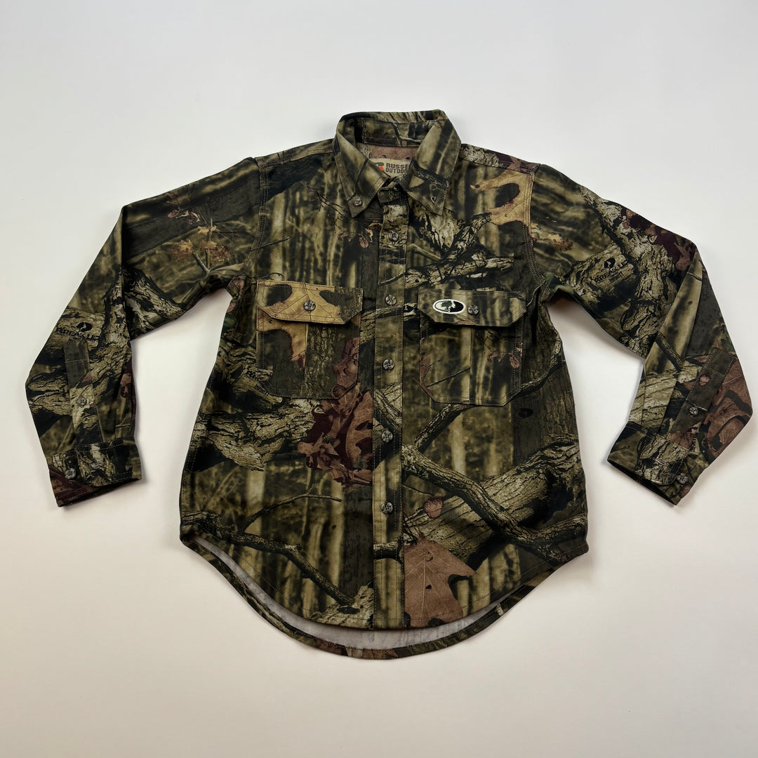 Russell Outdoors Shirt/Jacket - Size 10-12 Youth