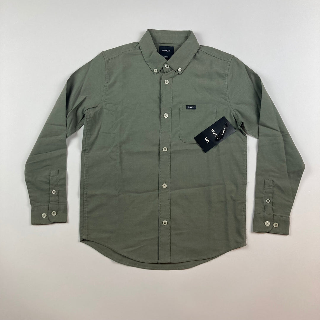 RVCA Button-Up Shirt - Size Small (9/10 Youth)