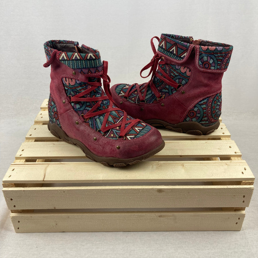 Socofy Boots - Size 5.5 Women's (4 Youth) - Pitter Patter Boutique