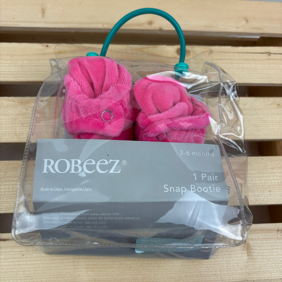 Robeez - Cozy Monster Toes Snap Booties (3-6m)