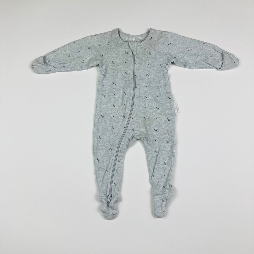 Pure Baby Footie Sleeper - Size 0-3 Months - Pitter Patter Boutique