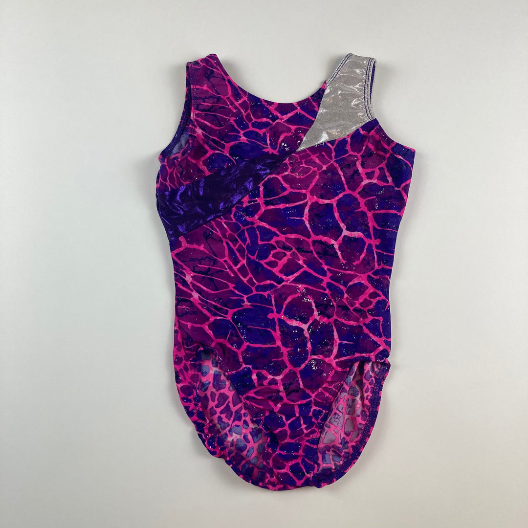 Motionwear Gymnastics Leotard - Size Youth Large (12/14Y)