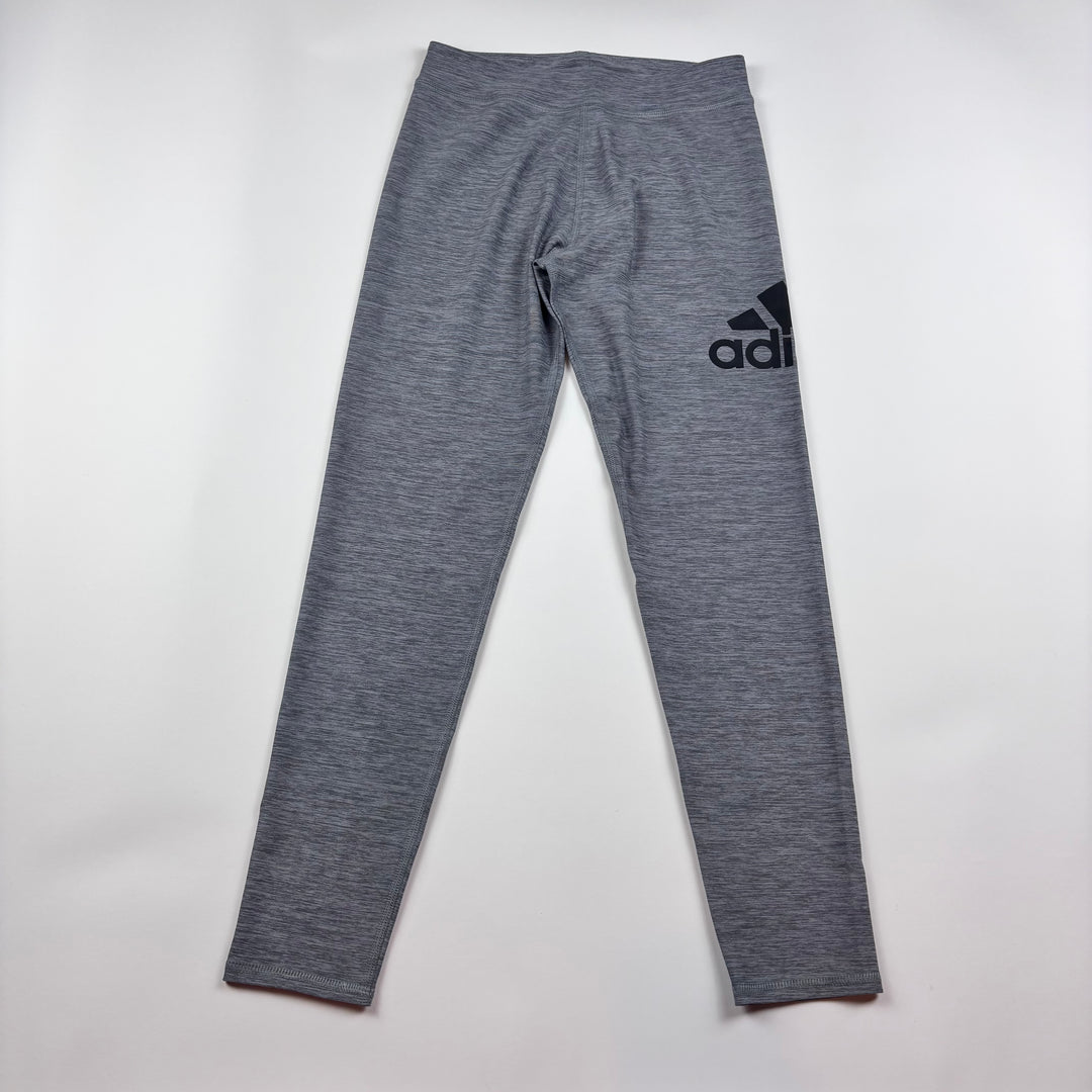 Adidas Grey Youth Used Athletic Leggings