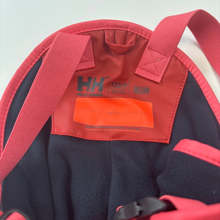 Helly Hansen Bibbed Rain Pants - Size 7 Youth (122 cm)