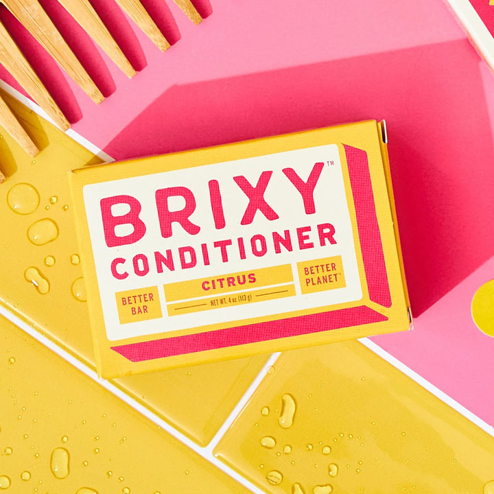 BRIXY - Citrus Conditioner Bar for Softness & Hydration