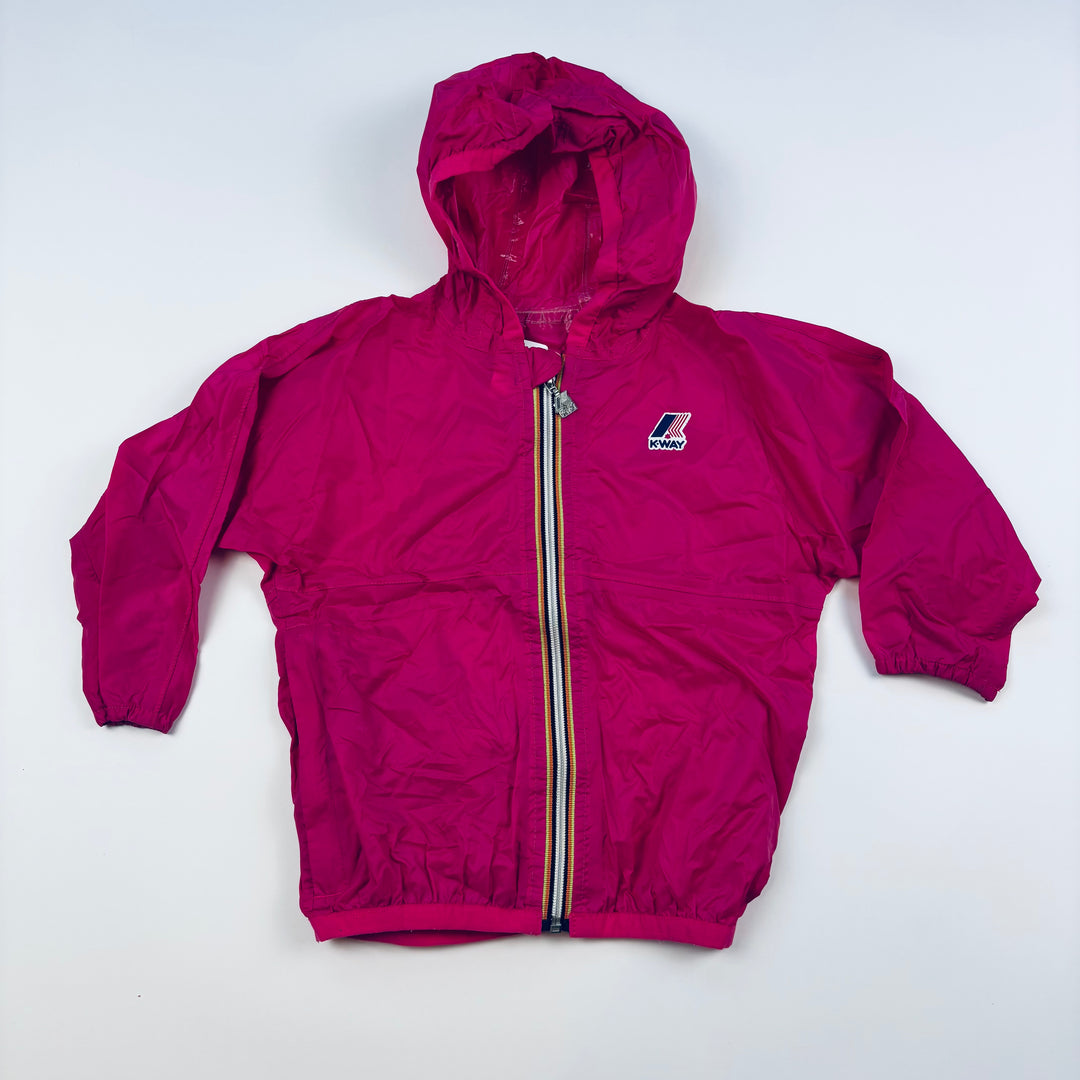 K-Way Waterproof Shell Rain Jacket - Size 3 Toddler