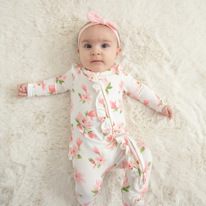 Angel Dear - Bamboo 2-Way Zippered Footies - Newborn & 0-3m