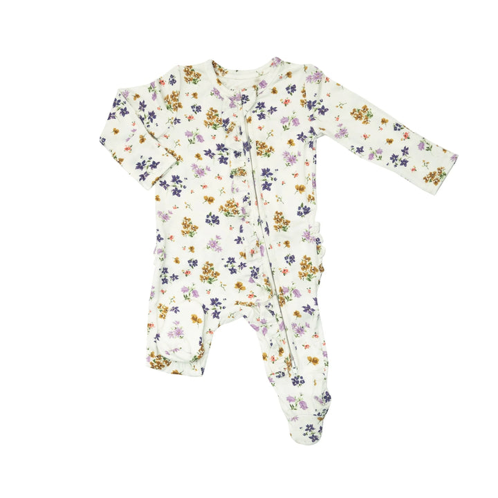 Angel Dear - 3-6M Bamboo 2-Way Zippered Footie - Pitter Patter Boutique