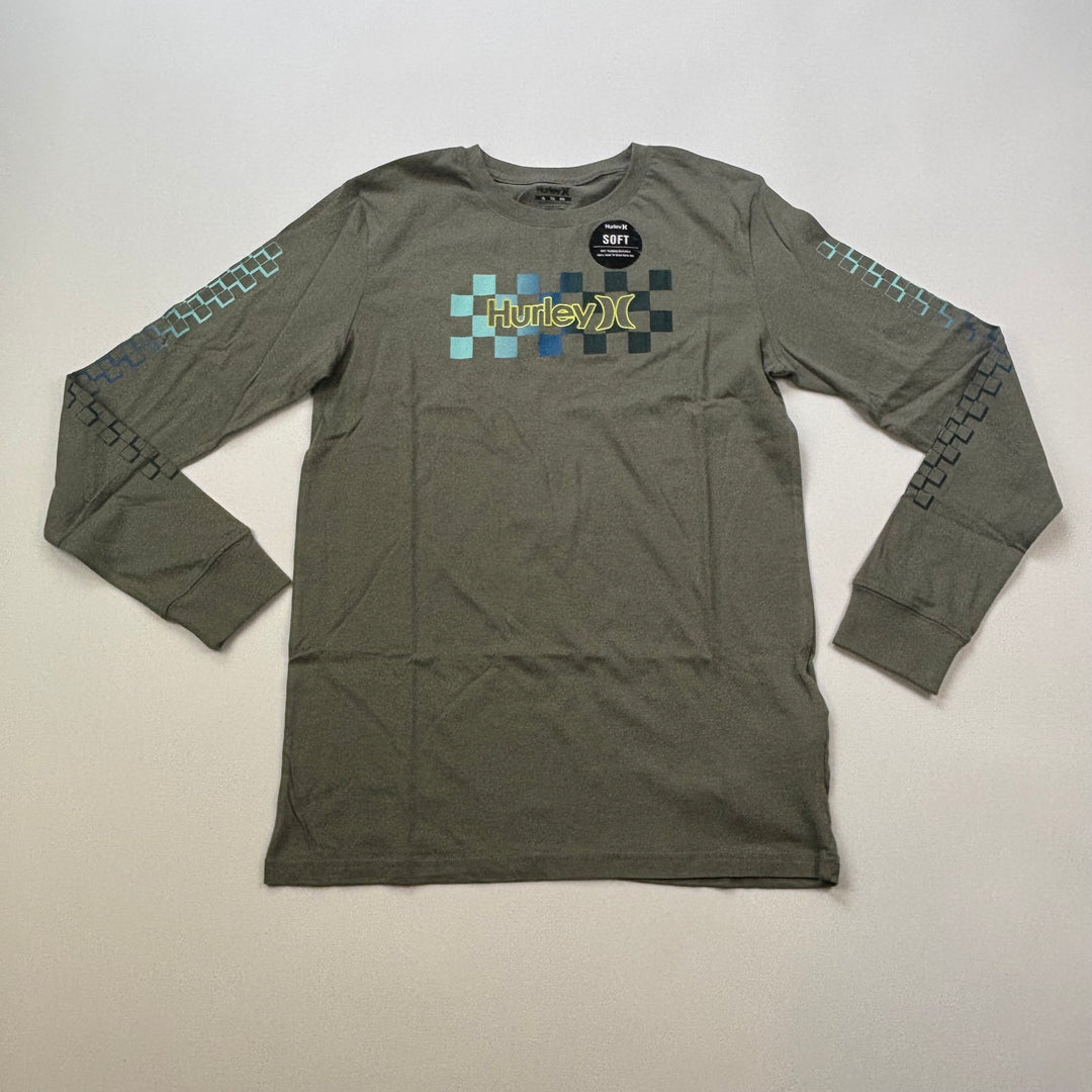 Hurley Long Sleeve T-Shirt - Size Youth X-Large (13-15Y)