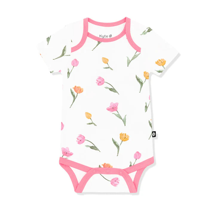 Kyte Baby - Short Sleeve Bamboo Bodysuit (6-12 Months)