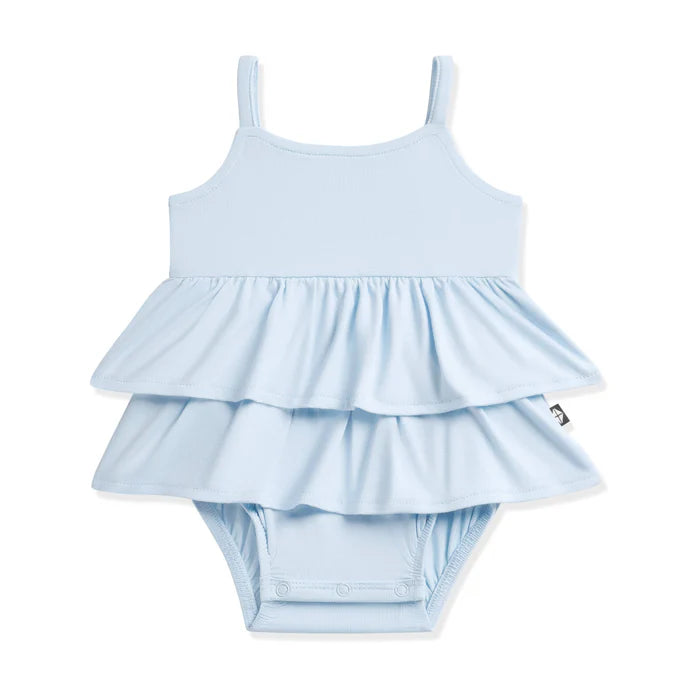 Kyte Baby -  Bamboo Spaghetti Strap Ruffle Romper