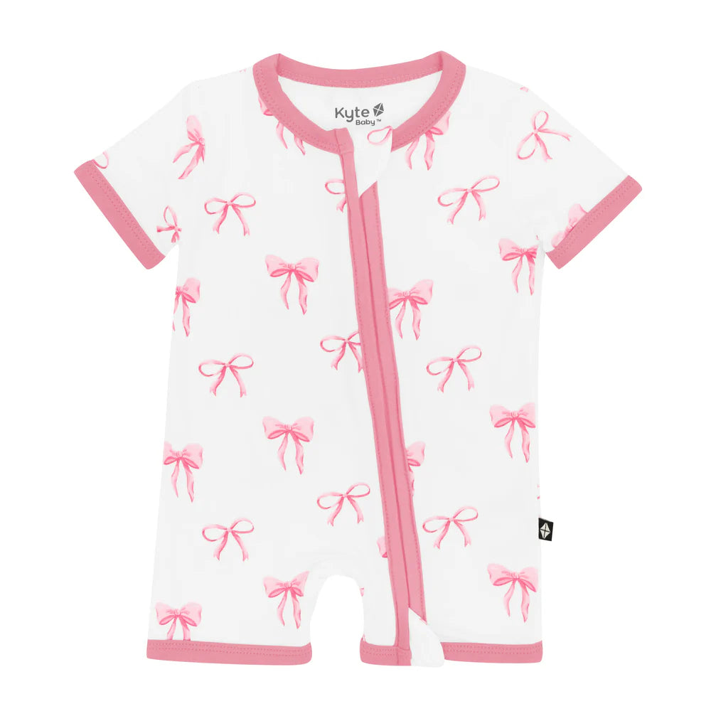 Kyte Baby - Bamboo Zippered Shortall Romper