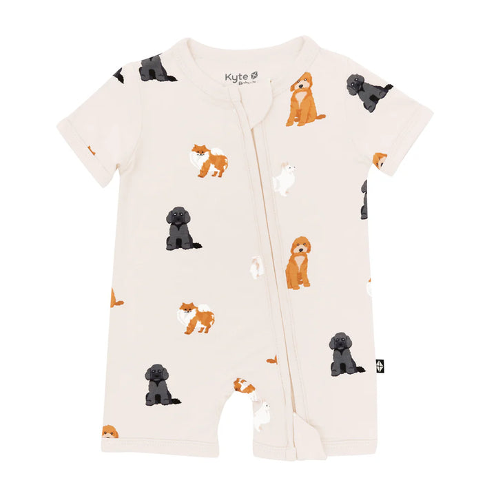 Kyte Baby - Bamboo Zippered Shortall Romper