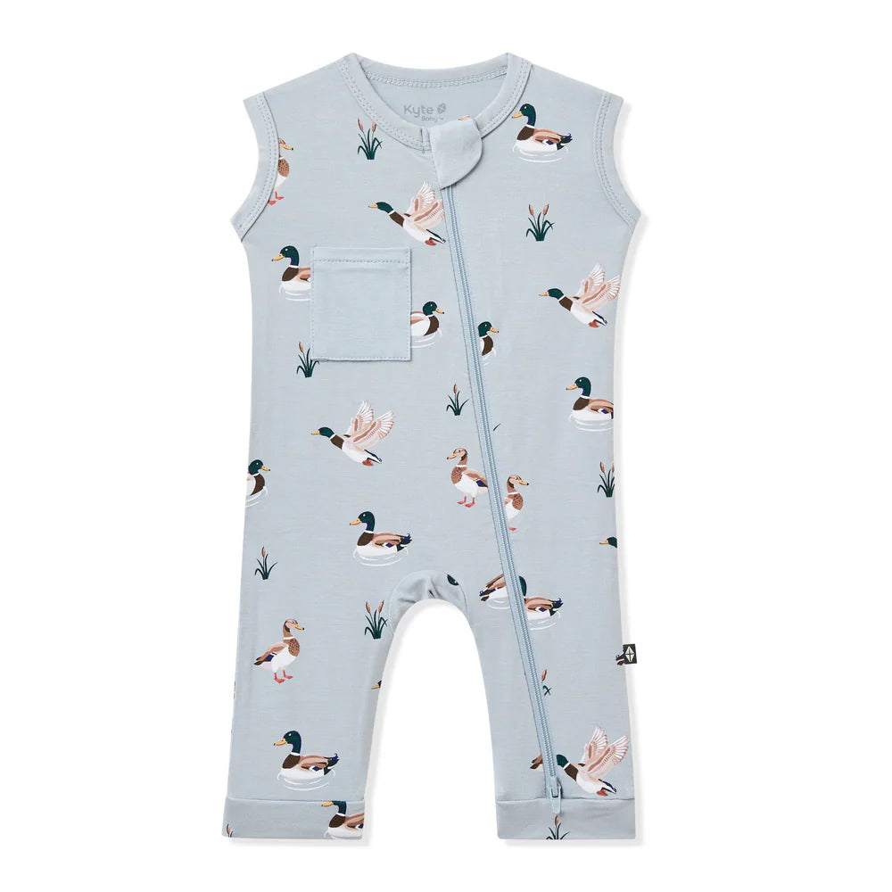 Kyte Baby - Sleeveless Zippered Rompers (up to 18-24m)