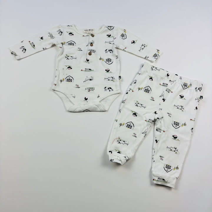 Rabbit + Bear Outfit - Size 3-6 Months