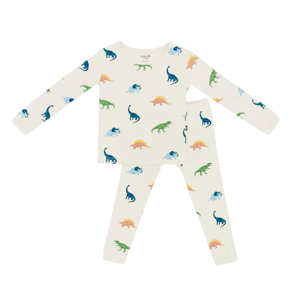 Kyte Baby - Bamboo Long Sleeve PJ/Pajama Set (3T & 4T)