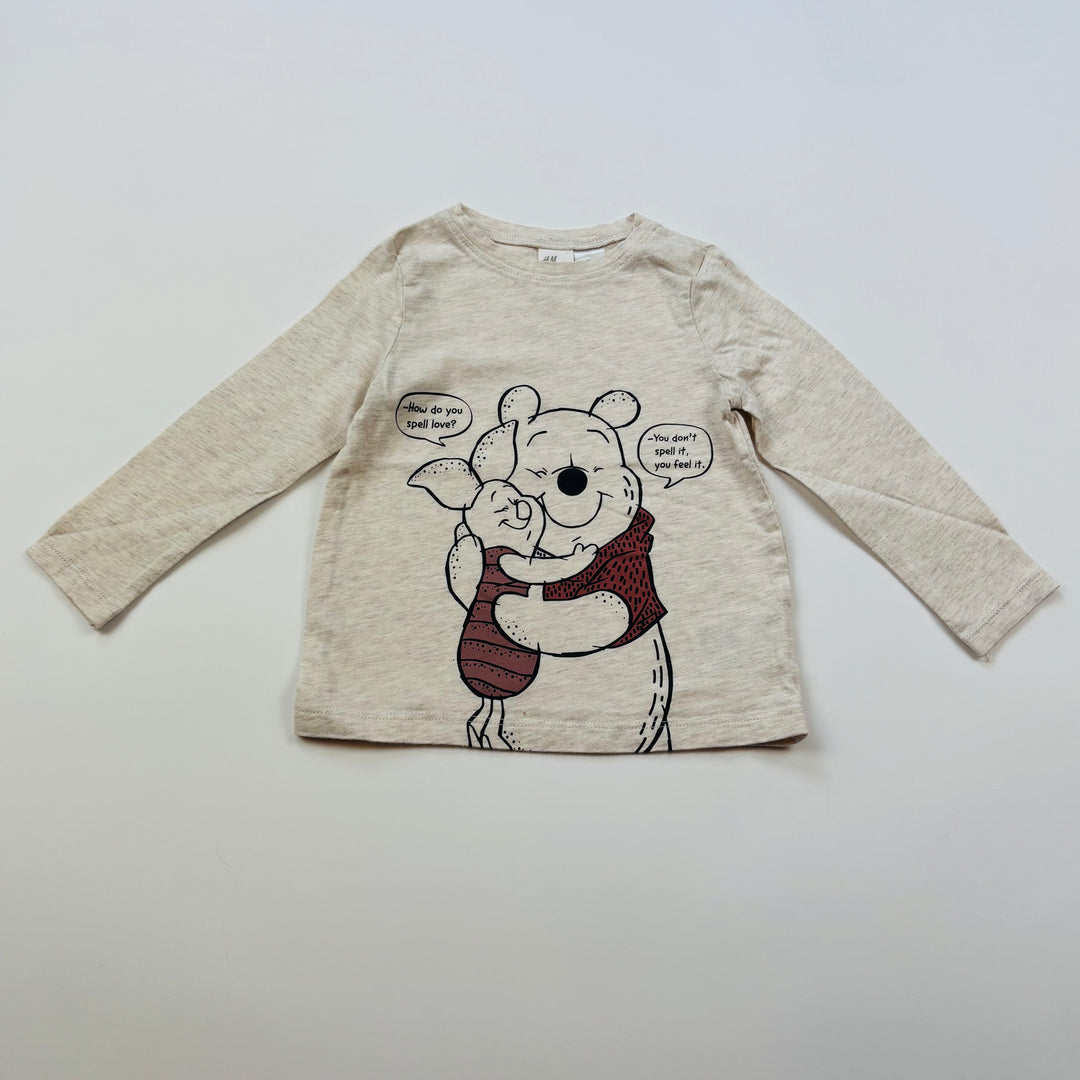 H&amp;M "Winnie the Pooh" T-Shirt - Size 12-18 Months